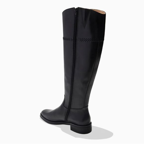 Jack Rogers Adaline Black Leather Riding Boots New! - Picture 6 of 14